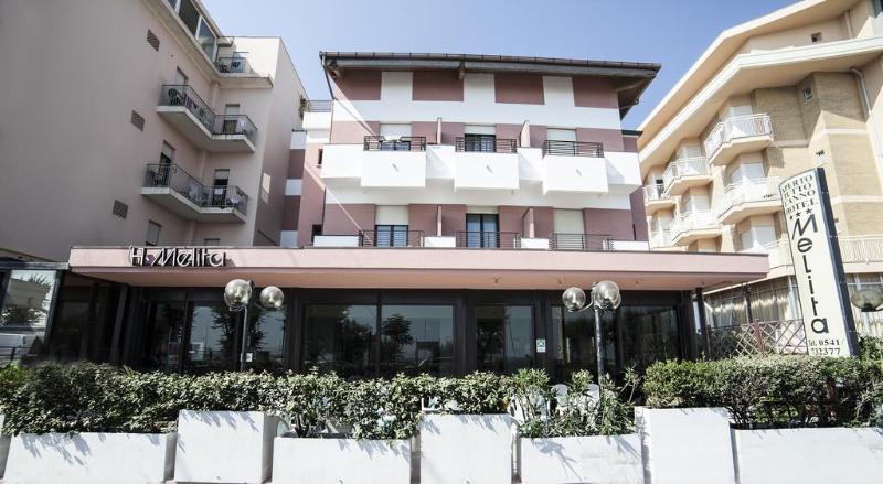 Hotel Melita Beach Experience Rímini Exterior foto